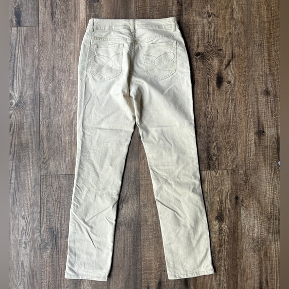 Chico's Platinum Denim Kahki Color Women's Size 0.5 Regular - Picture 9 of 11